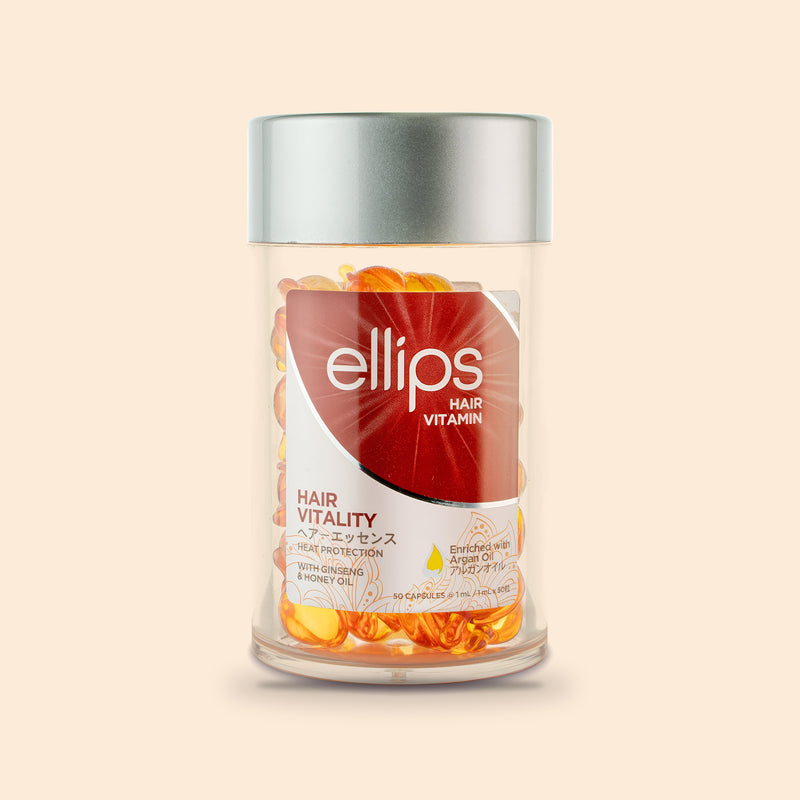 Ellips Hair Vitamin Hair Vitality, jar of 50 capsules