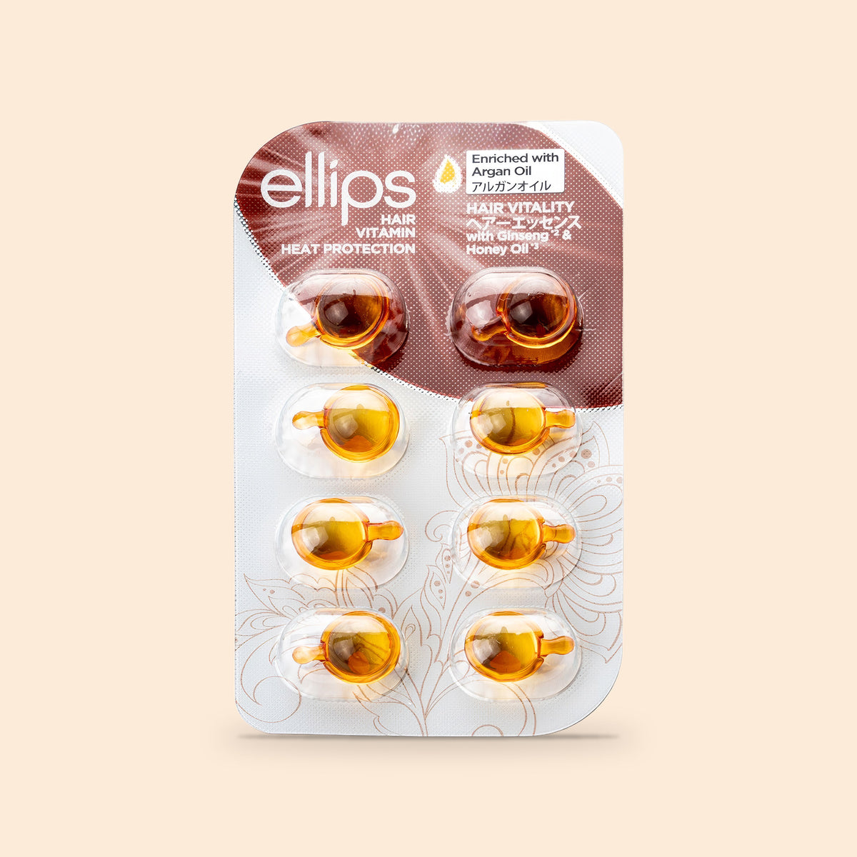 Ellips Hair Vitamin Hair Vitality try size, blister of 8 capsules